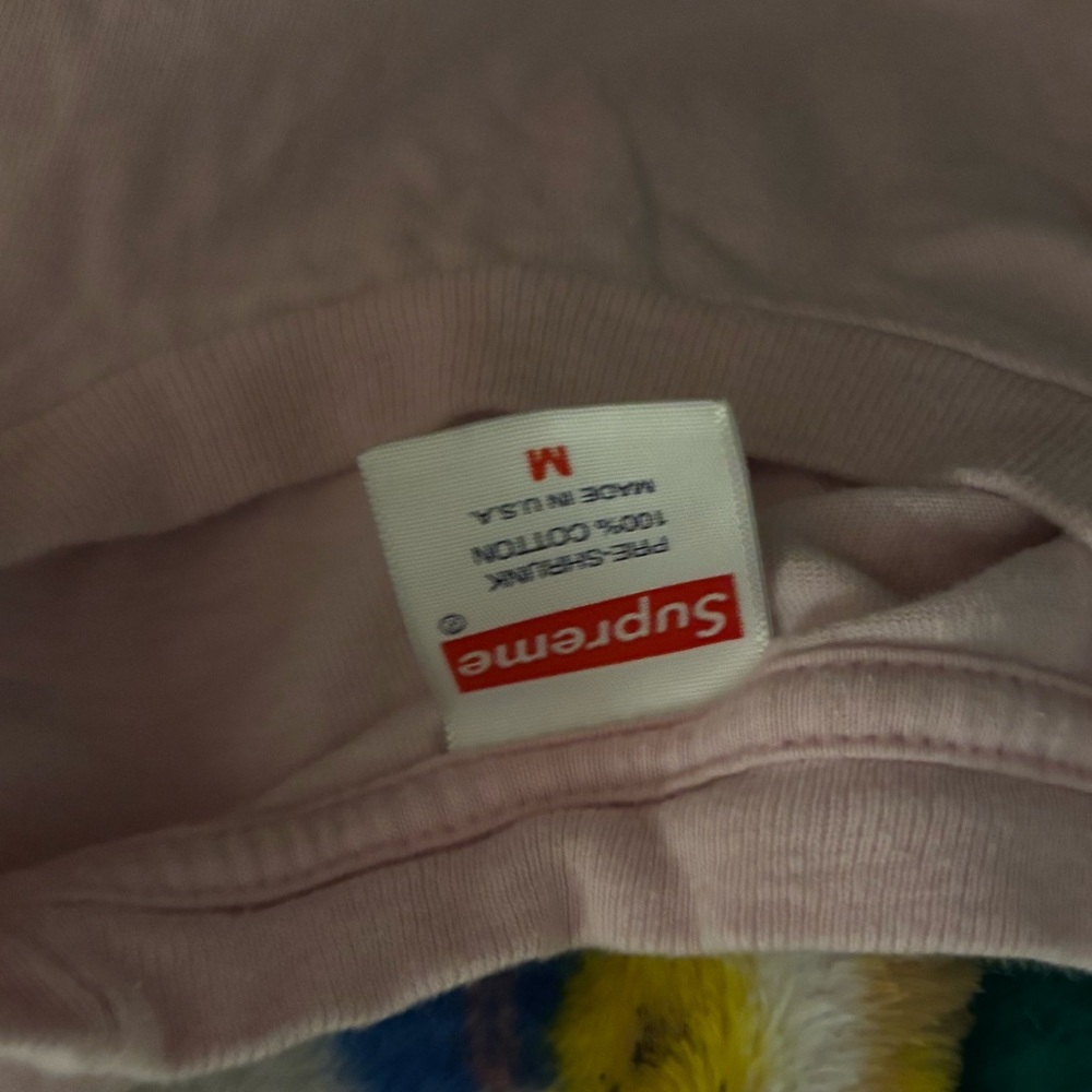 Supreme Light Pink Cartoon Tee - Picture 2 of 3